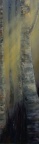 Boulot (diptyque 1) huile sur panneau 39 X 140 cm