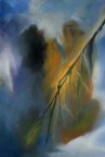 Méditation - huile sur panneau 50 X 73 cm