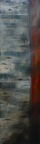 Boulot (diptyque 2) huile sur panneau 39 X 140 cm
