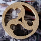 Triskel - chataignier 20 cm diamètre